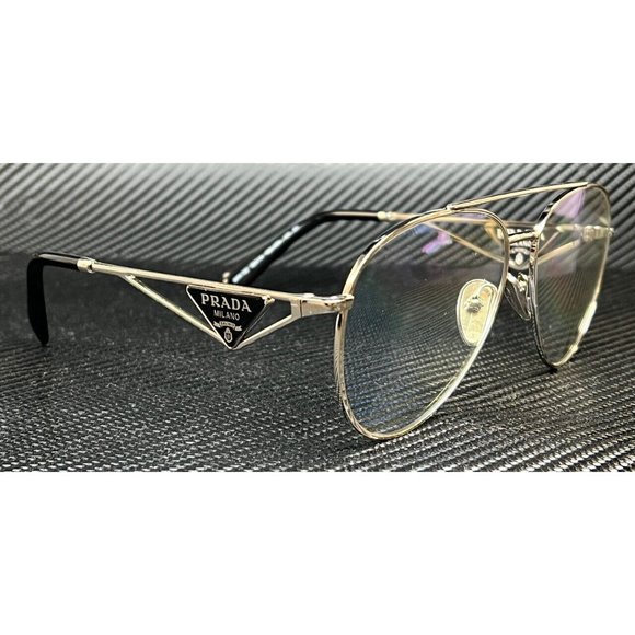 Prada Silver Blue Light Sunglasses